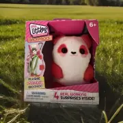 Real Littles Plushie Panda Mini Backpack Toy Stationary Adorable