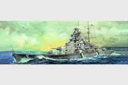 Trumpeter 1/700 Germany Battleship Bismarck 1941 Plastic Model Kit [05711]