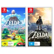 The Legend of Zelda: Link's Awakening with The Legend of Zelda: Breath of the Wild Bundle
