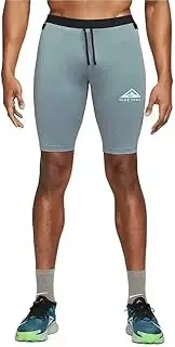 [Nike] Men's Dri-FIT Trail 1/2-Length Trail Running Tights, Grey
