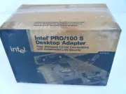 Case of 5 New Intel(R) PRO/100 S Desktop Adapter. 32 Bit PCI RJ45 10/100 168 Bit