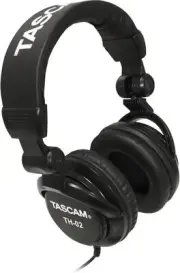 TH-02 Professional Studio Monitor Headphones, Wired, Over Ear Recording Podcast