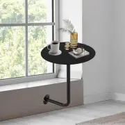 Pub Dining Table Versatile Minimalist Round Table for Office Balcony Bedroom