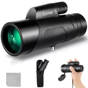 12x50 Monoculars for Adults High Powered, Monocular Compact with BAK4 Prism