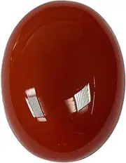 [GEMS RIVER] A1 Natural 4.25 Ratti 3.32 Carat Certified Red Yamini Hakik Loose Gemstone For Men Women, Gemstone, Agate, Gemstone, Agate