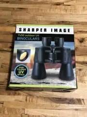 Sharper Image 7x50 Binoculars w/Ruby Colored UV Optics ~ NIB New Condition