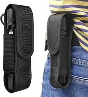 Flashlight Pouch, Led Tactícal Flashlight Holster, Holster Flashlight Cover Case for Torch Protection, Torch Cover Enhances Protection and Saves Space, Providing Maximum Convenience,