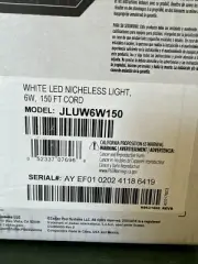 JLUW6W150 WHITE LED NICHELESS LIGHT 6W 150' FEET CORD JANDY ZODIAC