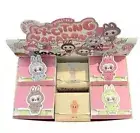 Pop Mart The Monsters Labubu Exciting Macaron Have a Seat Plush Pendant Keychain