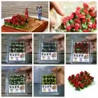Miniature Flower Cluster Static Grass Tufts Scene Model Sand Table Layout