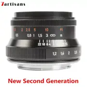 7artisans 35mm F1.2 II Large Aperture Lens for Fujifilm XF mount T3 T4 H2 Camera
