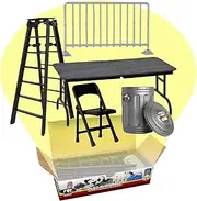 Set of 5 Wrestling Props Accessories for WWE Wrestling Action Figures