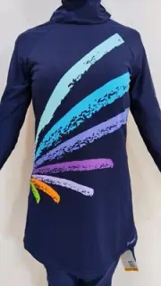 Zoggs Modesty Fit Muslim Islam Swimwear Swimsuit Burkini Burqini Three Pieces