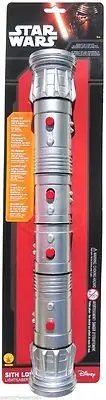 STAR WARS Light Saber DOUBLE RED DARTH MAUL SITH LORD Lightsaber Licensed NEW 1