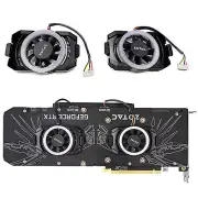 for ZOTAC RTX3090 3080 TI 3070 3060TI 3060 Graphics Card Fan RGB Cooling Fan