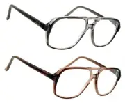 NWT Men Retro Reading Glasses Triner Aviator Fashion Square Small Frame Readers