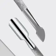 Padoma - Stainless Steel Cuticle Pusher LN-512 - Silver - One Size