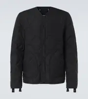 [Junya Watanabe] Junya Watanabe Ark Air quilted ripstop jacket AU 96 black