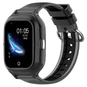 4G Kids Smart Phone Positioning Watch Ip67 Waterproof / Video / Voice Calling Black Smart Watches