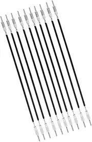 Frediuo 10Pcs Violin Tail Rope Stringed Instrument Accessory Easy to Install Violin Tailgut for Live Performance Show Parts Accessory, 10.7cmx0.2cmx0.4cm