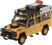 Mini GT 1/64 Land Rover Defender 110 Camel Trophy Amazon 1989 Team Turkey (Left Handle) Turkish Limited Finished Product MGT00856-BL