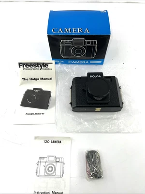 Holga 120S Black Medium Format Film Camera **BRAND NEW IN BOX!