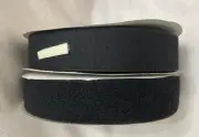 Hook and Loop 25 Yards x 2 Inches Sew On 2 Rolls Black NON Adhesive 75 Feet