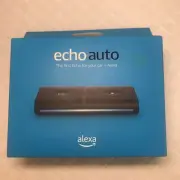 Amazon - Echo Auto Smart Speaker with Alexa - Black NIB NEVER USED