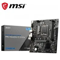 在飛比找蝦皮購物優惠-(聊聊享優惠) 微星MSI PRO B660M-E DDR4