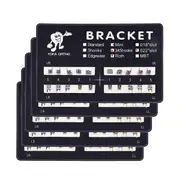Dental Bracket, Brackets for Braces, 5 Sets 100 Pcs Dental Braces Teeth Model Mini 022 Slot 345 Hoo As Shown