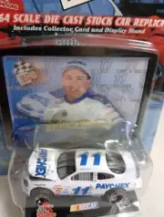 1999 NASCAR Press pass #11 Brett Bodine Paychex 1/64 Ford Taurus Diecast Replic