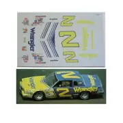 #2 WRANGLER 1981 1/64 scale decal Afx Tyco Lifelike Autoworld