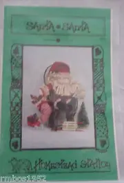 Homestead Station Santa 10" Doll Pattern #110 Fabric Pattern ONLY