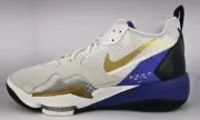 Nike Air Jordan Zoom '92 Concord White Purple Gold CK9183-175 Mens Size 11