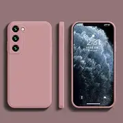 Liquid Silicone Phone Case for Samsung Galaxy S22 S21 S20 S10 Ultra Plus FE A73 A72 A71 A53 A52 A51 A33 A32 A31 4G 5G Cover,Pink,for Galaxy A31 4G