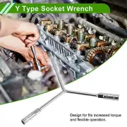 Y Shaped 8mm 10mm 12mm Hexagon Socket Wrench Spanner Socket Remover 1 Pc