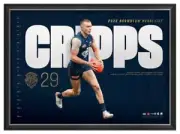 Patrick Cripps 2022 AFL Brownlow Medalllist Official Framed AFL Print