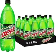 Mountain Dew Energised Soft Drink, 12 x 1.25L