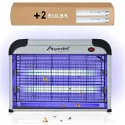 Aspectek Powerful 20W Electronic Indoor Insect Killer, Bug and Fly Zapper, Bulbs