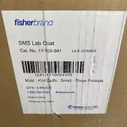 Fisher Scientific Lab Coat Small Assorted Colors Knit Cuffs Total of 30 Coats