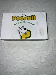 PooPail box With 30 Refill Bags Biodegradable Compostable