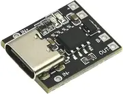 3pcs Super Small Ternary Lithium Battery Charging Board 1A 3.7V 4.2V Charger Module Type-C Interface with Protection Board for Li-ion Lithium Battery Cell