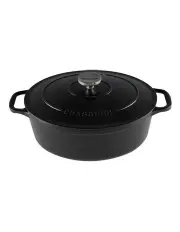 [Chasseur] Oval French Oven 27cm 4 Litre in Matte Black