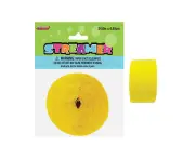 Crepe streamer Soft Yellow