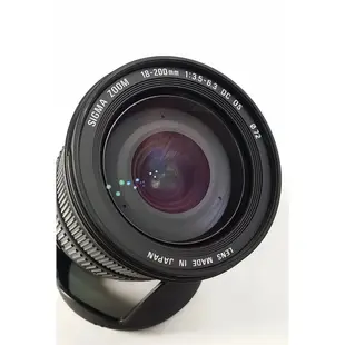 Sigma 18-200mm F3.5-6.3 DC OS HSM for Canon (CL002)