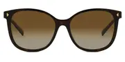 Prada PR 22ZSF Asian Fit Polarized 2AU6E1 Women’s Sunglasses Tortoiseshell Size 55
