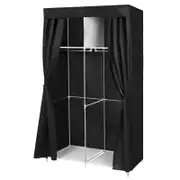 Levede 102CM Portable Closet Wardrobe Clothes Rack w/Shelf