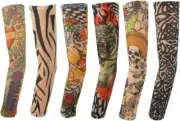 Tattoo Compression Sleeve, Arm Sleeves Tattoo, Excellent for Parties and Hallowe