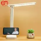 LED Desk Lamp Colorful Steeples Dimmable USB Foldable Table Light Reading 5V