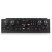 TPro 1600W 4 Channel Bluetooth Receiver with RCA, USB, SD Card, AUX & Mic Inputs